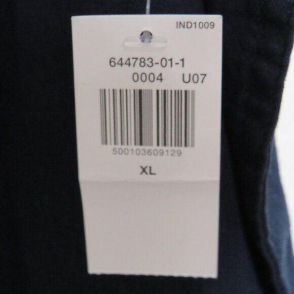 Old Navy* Men's Short Sleeve Button Down Straight Hem Chest Pocket~ Size XL - Picture 5 of 12